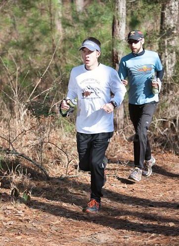 Cody and Paul out for a run