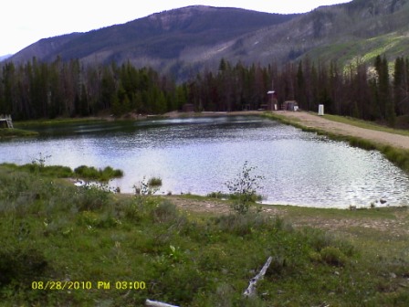 Lake at Boy Scout camp