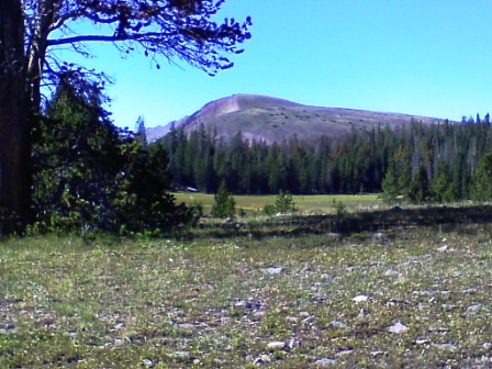 Bald Mountain to the south