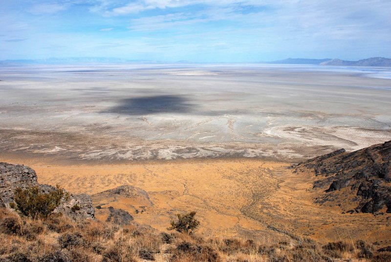 View of Salt Flats from near Cobb Peak