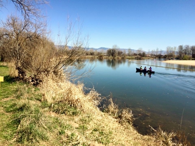 Small lake along the course - Israel Archuletta photo
